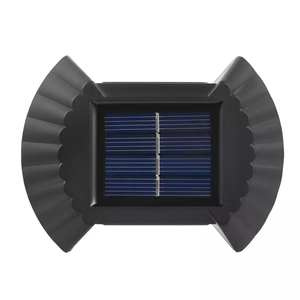 2LED 8LED Smart Solar LED Licht Im Freien Wasserdichte Garten Licht Solar Wand Lampen Wandlampen Decor LED Garten Solar Lampe