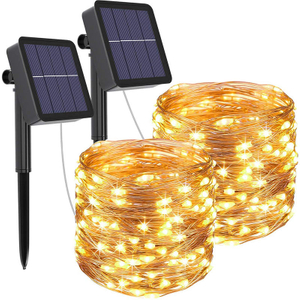 Solar String Fairy Lichter 200m Weihnachten Lichter Wasserdichte Outdoor Girlande Solar Power Lampe Weihnachten Für Garten Dekoration.