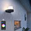 2023 Tuya APP Controle LED Intelligente Wand Lampe IP65 Wasserdichte Bunte Modische Dekorative Wand Lampe