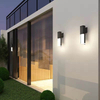 Moderne LED-Wandleuchten in Weiß/Gold mit schwarzer Innenbeleuchtung für Flur, Schlafzimmer, Arbeitszimmer, Wohnzimmer, Leuchten, Eingang 90–260 V