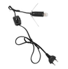 US AU UK EU zu E14 E27 Netzkabel Schraubsockel Lampenfassung LED-Pendelleuchte Kopf mit 303 Schalterverlängerungskabel 1,8 m Lampenfassung