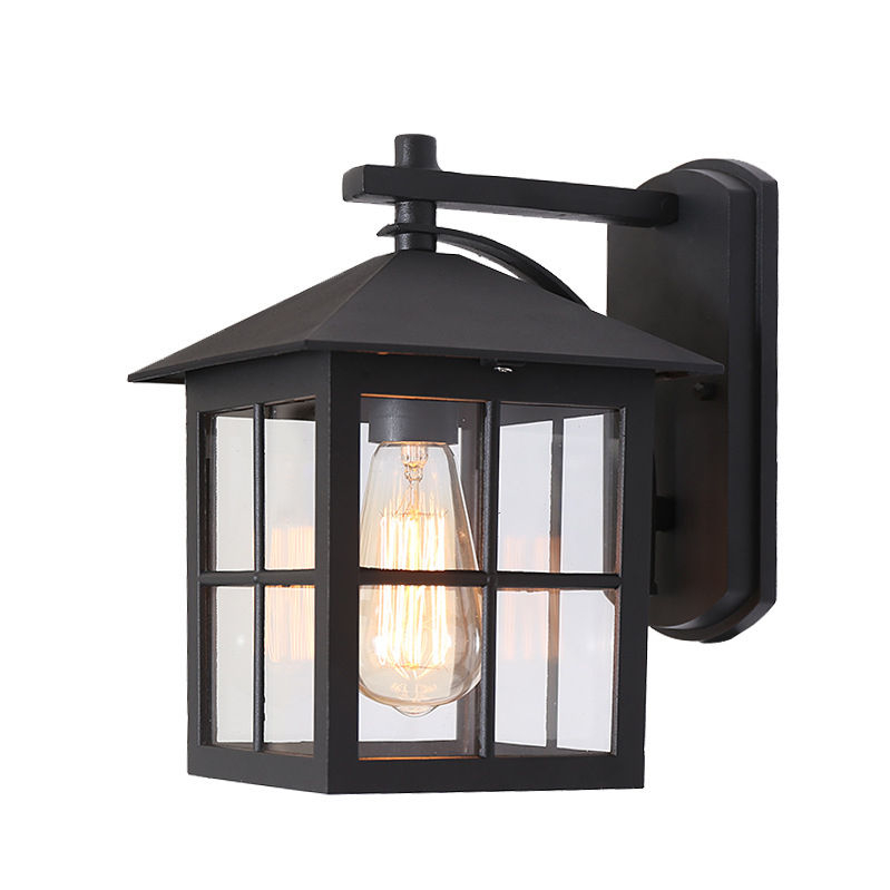 Beliebte Europa Quadratische Säule Lampe Outdoor Retro Wasserdichte Säule Licht Garten Balkon Villa Gemeinschaft Korridor Chapitar Lampen