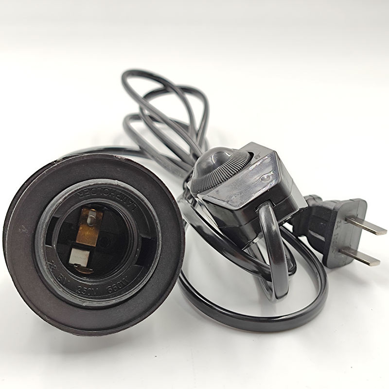 Leitungskabel 303/304/317/301 Dimmer-Netzkabel/Doppelknopfschalter EU-Steckerkabel für LED-Glühbirne/Schreibtischleuchte USA E26 AU