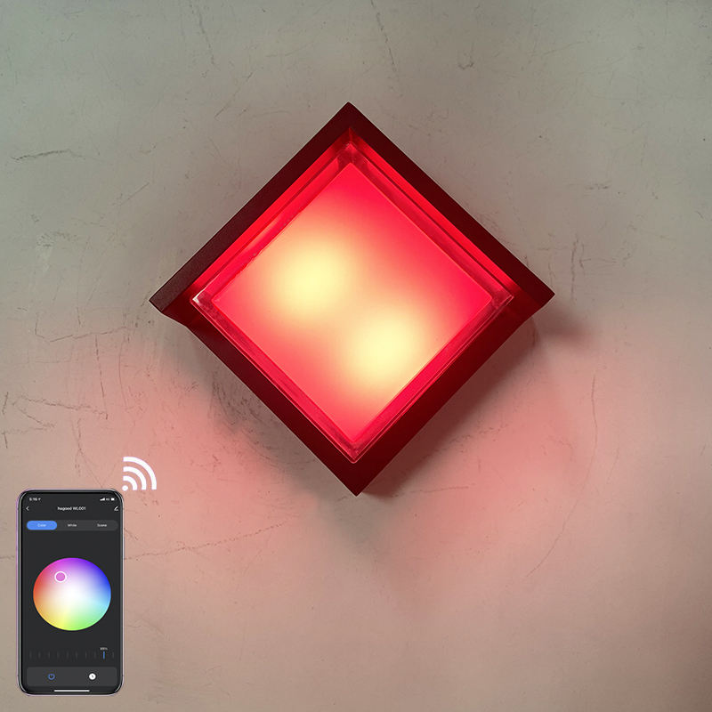 Dimmen Innenwandleuchte Led App Fernbedienung Moderne Schlafzimmer Wandleuchte Beleuchtung Dekor 5 Watt Wohnzimmer Acryl Wandleuchte