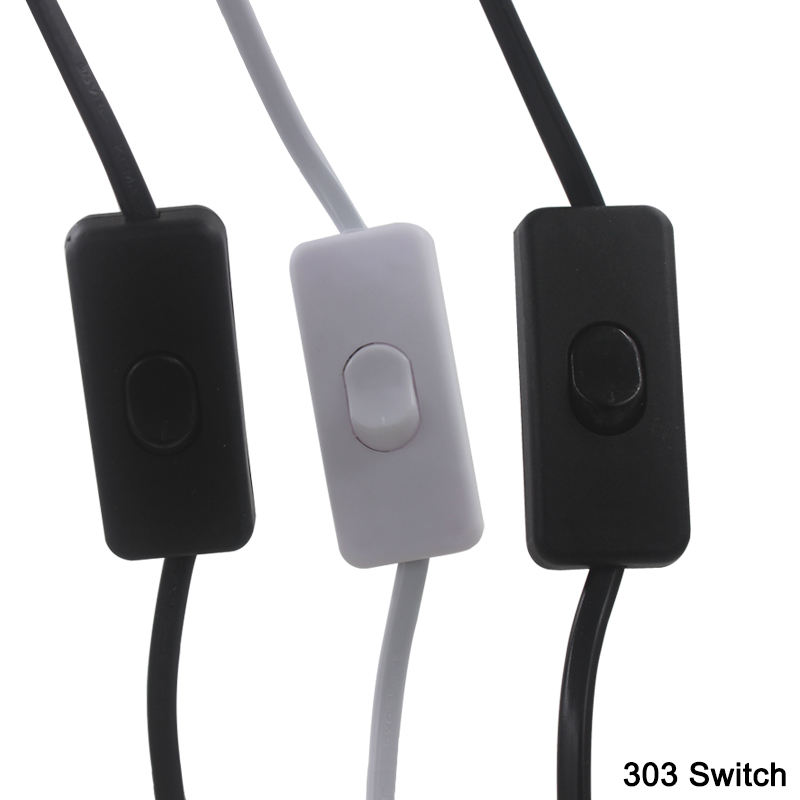 AU EU US-Stecker 1,8 m Netzkabel E27-Vollzahn-Lampenfassung Sockel mit 303-Schalterkabel für hängende LED-Glühbirne