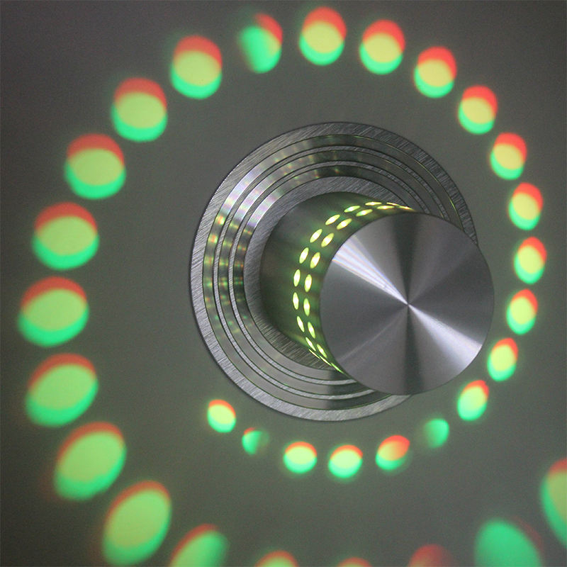 3W dekorative Wand-LED-Leuchten, Deckenleuchte, Wand-dekorative LED-Leuchten, Innendekoration, eingebettete LED-Wandleuchte auf Lager mit Innenschlafzimmer-KTV-Bar