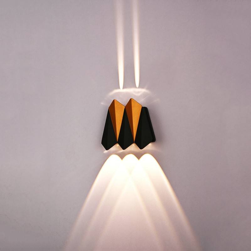 LED Outdoor Wasserdichte Wandleuchte Moderne Kreative IP65 Hotel Villa Wohnzimmer Hintergrund Wandleuchte