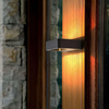 LED Veranda Licht Wasserdicht Outdoor 6W 12W Schwarz Aluminium Wand Lampe Garten Hof Korridor Balkon Wandleuchte Licht AC110V/220V