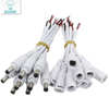 Gleichstrom-Stecker- und -Buchsenstecker. DC-Stromanschluss. Adapter-Schnalle. Anschlusskabel für die Stromversorgungsverkabelung
