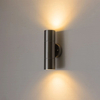 Wasserdichte LED-Wandleuchte Up And Down für den Außenbereich aus Edelstahl mit GU10-Glühbirne