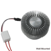 3W LED-Deckenleuchte, runde Form, Kürbis, AC85 ~ 265 V, hochwertige, moderne Innen-Kurz-Badezimmer-Aluminium-RGB-Wandleuchte, eingebettet in 220 V