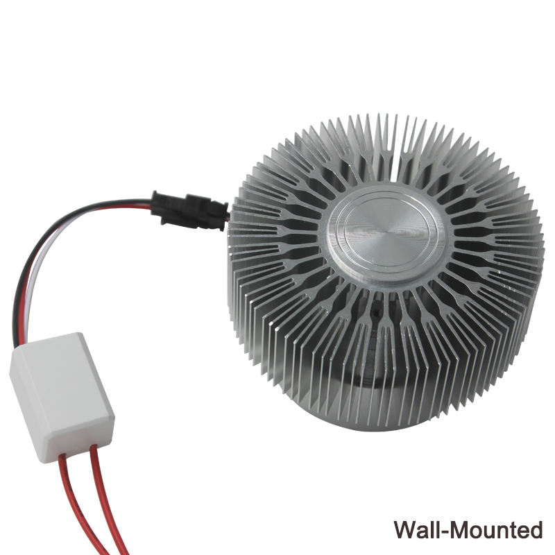 3W LED-Deckenleuchte, runde Form, Kürbis, AC85 ~ 265 V, hochwertige, moderne Innen-Kurz-Badezimmer-Aluminium-RGB-Wandleuchte, eingebettet in 220 V