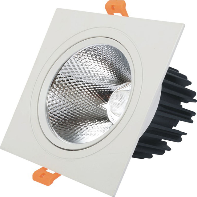 Doppelköpfe LED-Downlight LED-Deckenstrahler Eingebettetes Downlight 10W 14W 20W 24W Downlight