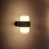 10*2W Leuchten Wandmontierte 2,4G LED Wandleuchte Drei Farbtemperatur mit Fernbedienung Acryl Wasserdichte Wandleuchte