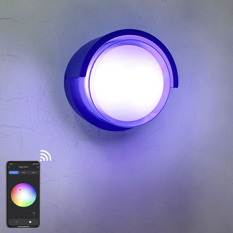 Neue Acryl Wasserdichte Wandleuchte Moderne LED Wandleuchte Aluminium Wasserdichte Außenwandleuchte Garten
