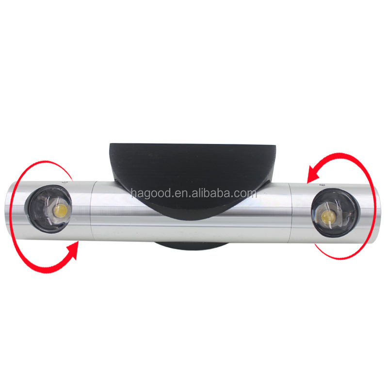 Moderne Wandleuchte, 360 Grad drehbar, LED-Wandleuchten, Lesewandleuchte/Spiegelbeleuchtung/Treppenlicht, hohe Helligkeit