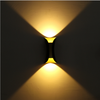 Moderne LED-Wandleuchte nach oben und unten Beleuchtung, lange Wandleuchte, Lampenbefestigung, Innen- und Außenbereich, Zuhause, Zimmer, Schlafzimmer, Hotel, Beleuchtung, Dekoration