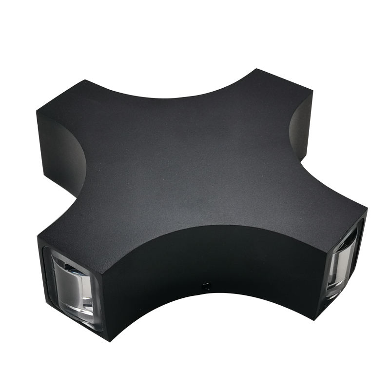4W Querbalken-Nachttisch-Nachtlicht, industrielle Dekoration, RGB-LED-Wandleuchte, Garten, Badezimmer, IP65, Up-Down-Lichter