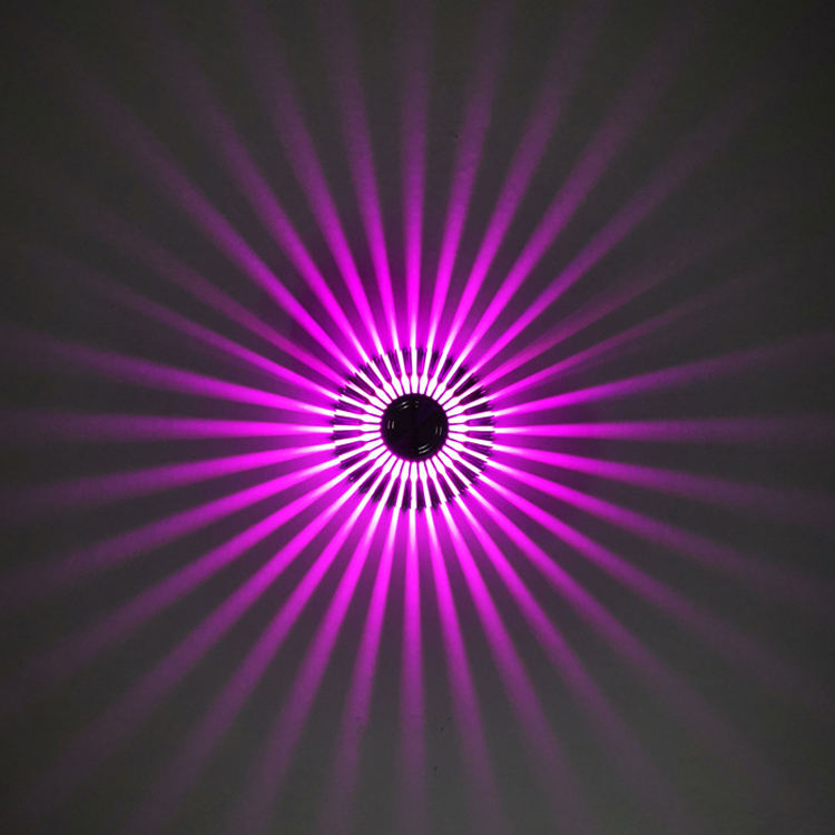Hochwertige bunte LED-Wandleuchte, Nachttisch-Schlafzimmer-Innenwandleuchte, Fabrikpreis, bunte LED-Wandleuchte