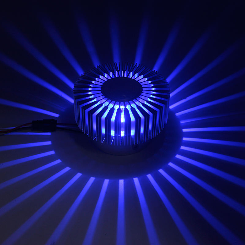 Hochwertige wandmontierte RGB-Montage-Sonnenblumen-Treppen-LED-Wandleuchte, Deckenleuchte, Wohnzimmer, Salon, Wohnung, Innenraum