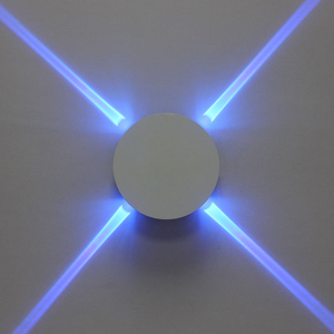 12W quadratische LED-Kreuzstern-Wandleuchte Innenleuchte Beleuchtung warmes Licht kaltes Licht RGB-Fernbedienung