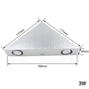 LED-Wandleuchte, rechteckig, Nachttisch-Wandleuchte, Treppenleuchte, Spiegelleuchte, Innenleuchte, Wohnzimmer-Dekoration