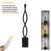 LED-Wandlampe, moderne Heimbeleuchtung, Dekoration, dreifarbige Wandlampe, 2,4 G, Dimmung, Fernbedienung, Aluminium-Lichter