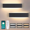 2,4G Dimmen Drei Farbe Mit Fernbedienung Wandlamp Up und Down Beleuchtung Für Innen Hause Hotel Zimmer Mit Wand Lampe im preis