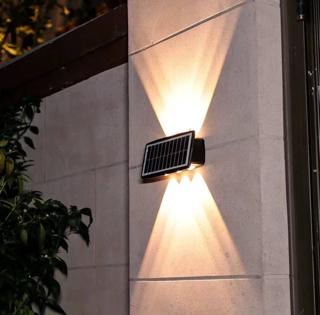 Beleuchten Sie Ihren Außenbereich mit Solarwandleuchten