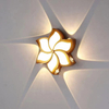 10W 12W Blumen-Wandleuchte, LED-Wandleuchte für den Außenbereich, Außenwand-LED-Beleuchtung, LED-Wandleuchte, moderne LED-Wandleuchte für den Außenbereich, LED-Wandleuchte, Lotus-Wandleuchte