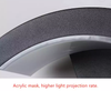 LED-Außenwandleuchte, fächerförmige Hofleuchte, 18 W, wasserdichte Wandleuchte, LED-Beleuchtung, Aluminium-Wandleuchte, Außenleuchten