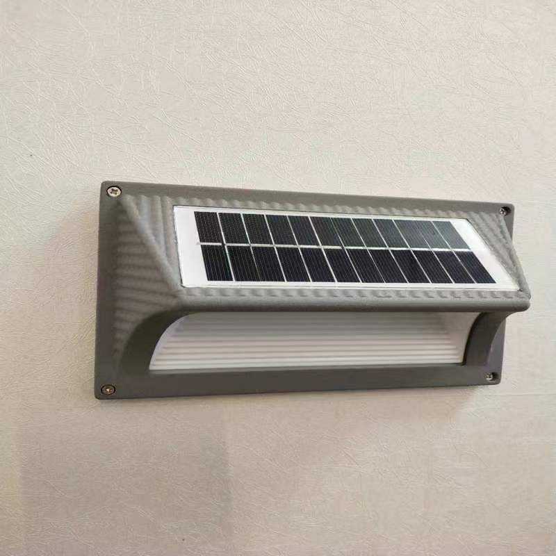 LED-Solar-Gartenbeleuchtung, Aluminium-Solar-Gartenbeleuchtung, kabellose wasserdichte Solarlampe, Fabrik-Direktverkauf, hergestellt in China