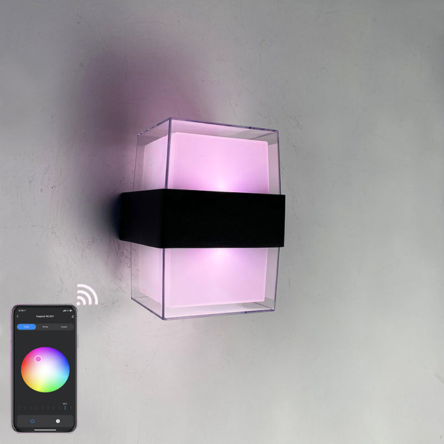 LED wandleuchte cob Tuya lampara de luz pared außen wandlamp Rgb Led Wand Licht innen wand halterung licht Spotlight
