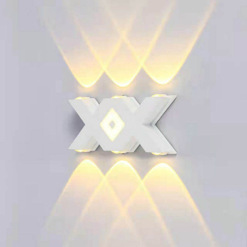 LED-Außenwandbeleuchtung Moderne LED-Außenwandleuchten Anpassbare private Lampe