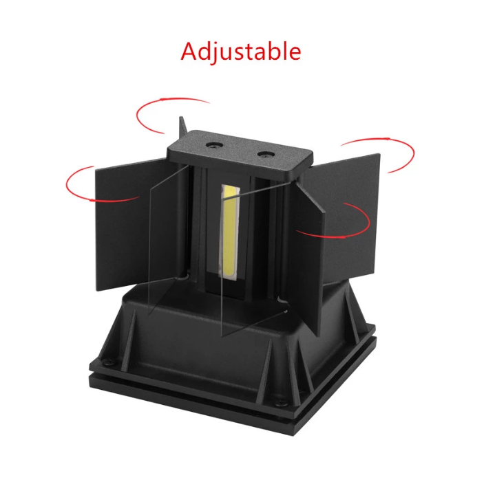 2023 IP65 Wasserdicht 12W 20W Indoor Outdoor Led Wand Lampe Aluminium Einstellbare Oberfläche Montiert AC85 ~ 265V led Veranda Licht Leuchte