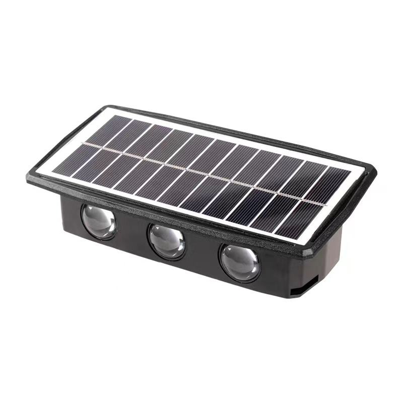 Solar-Flutlicht, Foco LED-Lampe, wasserdicht, Solar-Beleuchtungsgeräte, Flutlampen, Wand, Garten, Solarleuchten für den Außenbereich