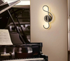 Moderner Stil, dekorative Wohnzimmer-Schlafzimmer-Wandlampe, kreative Aluminium-Wandlampe für den Innenbereich, nordische LED-Wandlampe