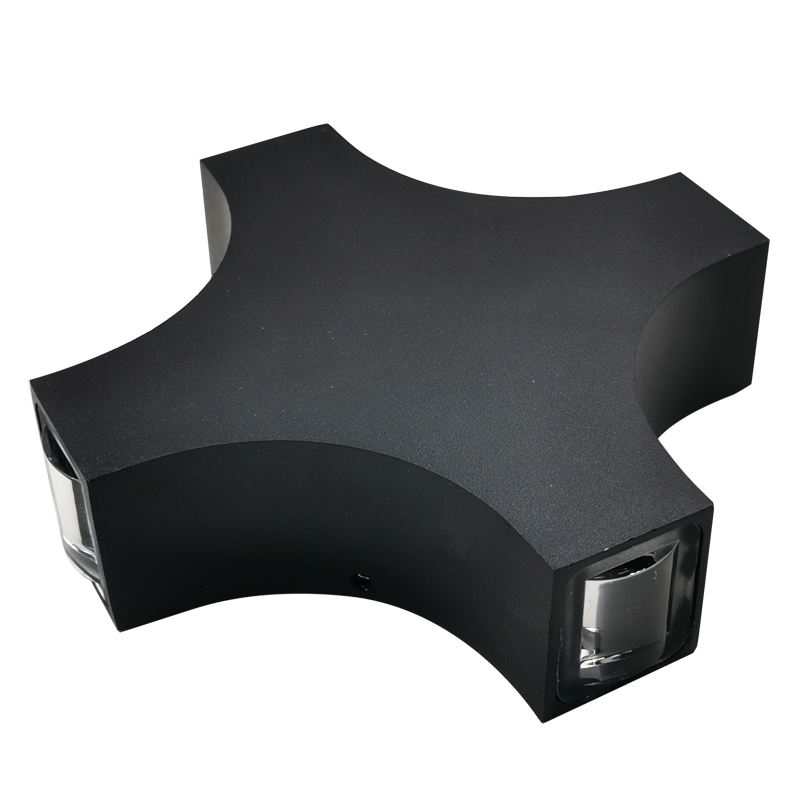 4W Querbalken-Nachttisch-Nachtlicht, industrielle Dekoration, RGB-LED-Wandleuchte, Garten, Badezimmer, IP65, Up-Down-Lichter