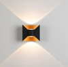 Dekorieren Sie moderne, zeitgenössische Garten-Aluminium-Außenwandleuchten mit LED-Wandleuchten, GU10, 360 Grad