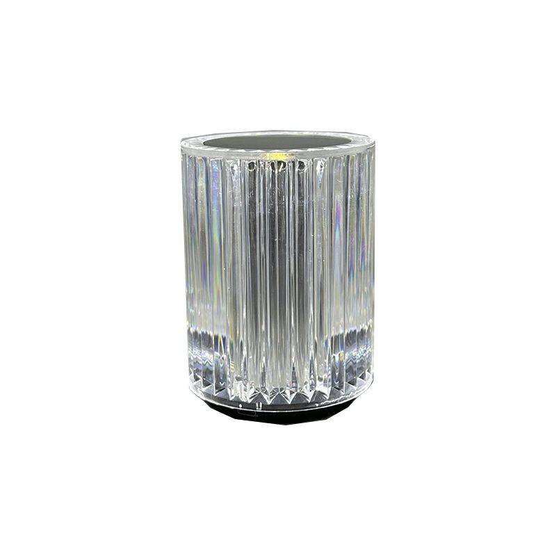 Bei Amazon heiß verkaufte Acryl-Tischlampe, Weihnachtsgeschenk, wiederaufladbare USB-Tischlampe, 16 Farbwechsel-Fernbedienungs-Tischlampe