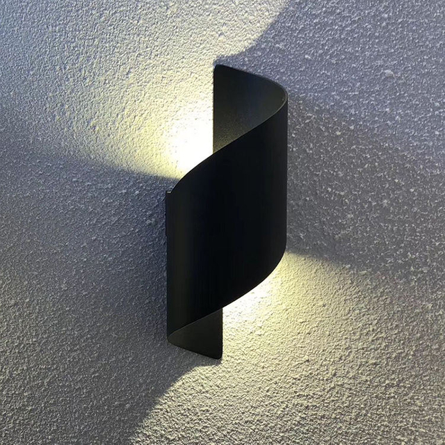 12 W Wandleuchte, LED-Spiegelleuchte für Zuhause, Beleuchtung, Dekoration, Nachttisch, Garten, ausgefallene Nachtlichter, auf und ab, elektronische Beleuchtung
