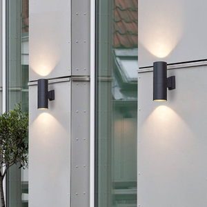6W 12W COB Up Down Wasserdichte IP65 Veranda Lampe Dual-Head Outdoor Zylinder Indoor Balkon Leuchte Led wand Licht Wand Lampe