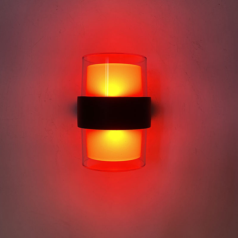Tuya APP Industriedekoration IP65 wasserdichte Outdoor-LED-Wandleuchte Wandlampe Auf- und Ab-Wandleuchte zum Fabrikpreis