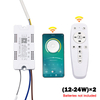 APP-Steuerung LED-Treiber 2,4G Fernbedienung intelligenter LED-Transformator (20-40W)X2 (40-60W)X2 für dimmbaren, farbwechselbaren Kronleuchter