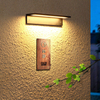 Outdoor Wandleuchte Wasserdichte LED Lange Moderne IP65 Licht Tuin Binnenplaats Balkon Blaker Armatuur 110V 220V outdoor wandleuchte