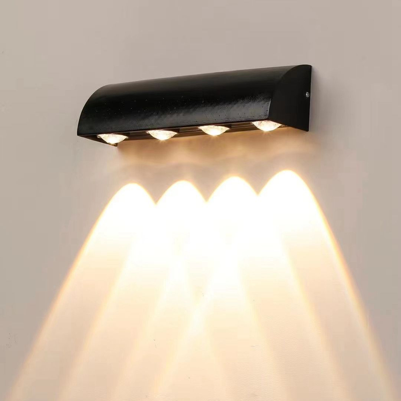 Moderne einfache wasserdichte LED-Wandleuchte für den Außenbereich, Hoflampen, Torlampe, Terrasse, Balkon, Garten, Wandleuchte zum Neupreis