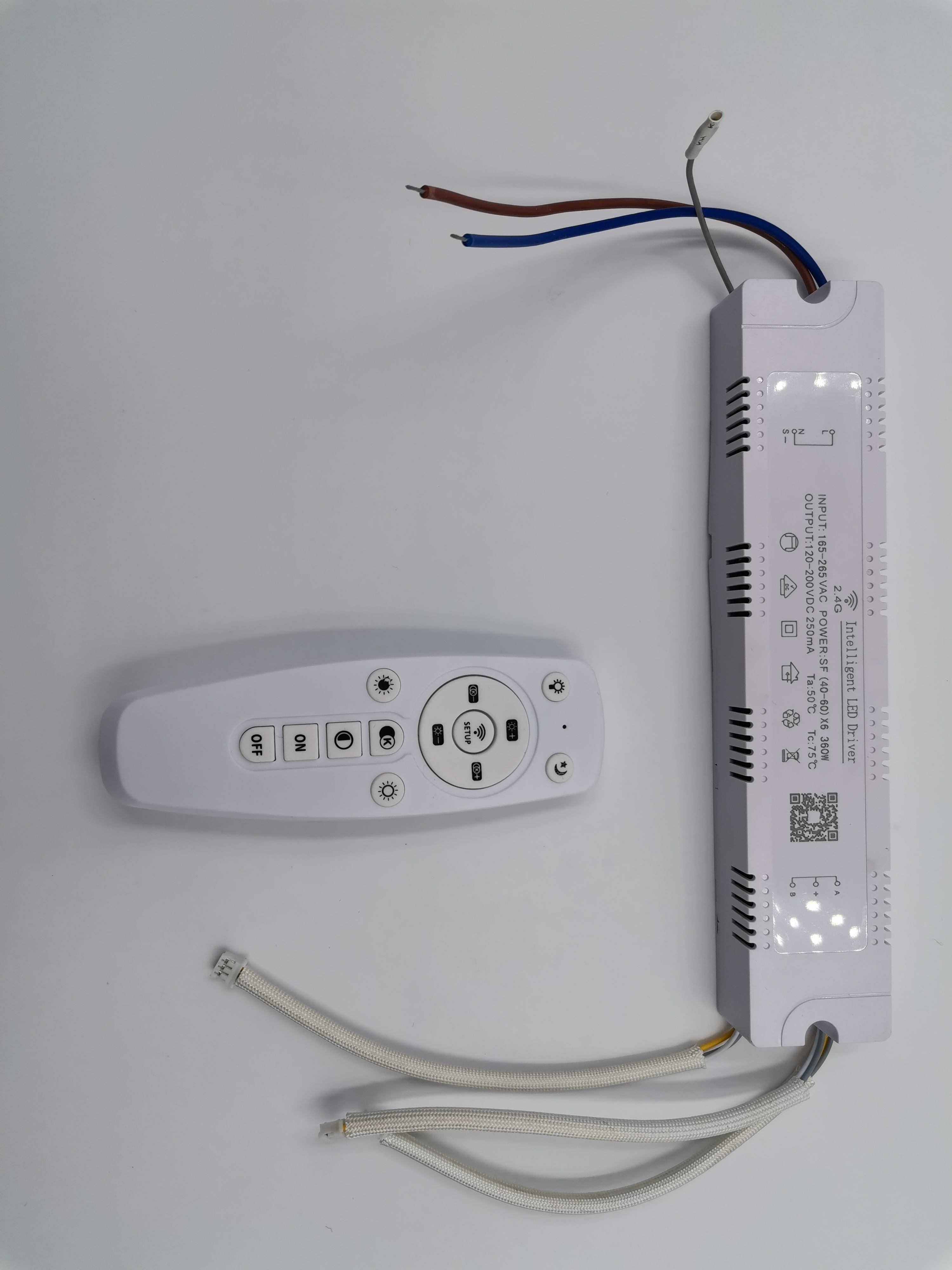 Tuya APP Gateway-kompatibler Zigbee Smart Dip Dimming Power Driver 2.4G App-Steuerung und Controller