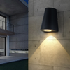 Einzelkopf-LED-Wandleuchte, wasserdicht, IP65, Garten-Korridor-Lampe, Außen- und Innenleuchte, AC85–265 V