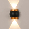 Wohnkultur 6W 12W LED Wandleuchte Indoor Outdoor Wasserdichte Aluminium Zwei-kopf Wand Lampe für Garten veranda Schlafzimmer Treppen Lichter