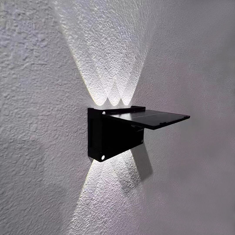 up and down IP65 Solarlampe Solarladung Solarwandlampe IP65 wasserdichte Außenwandleuchte für die Garten- und Hofdekoration